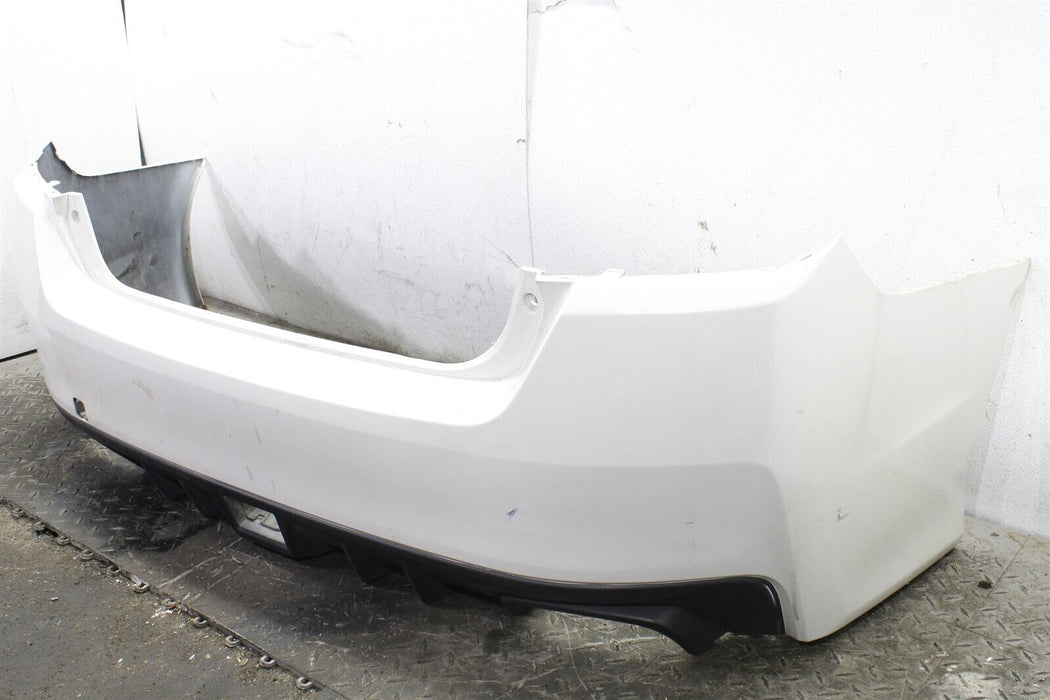 2015-2019 Subaru WRX Rear Bumper Cover White 15-19