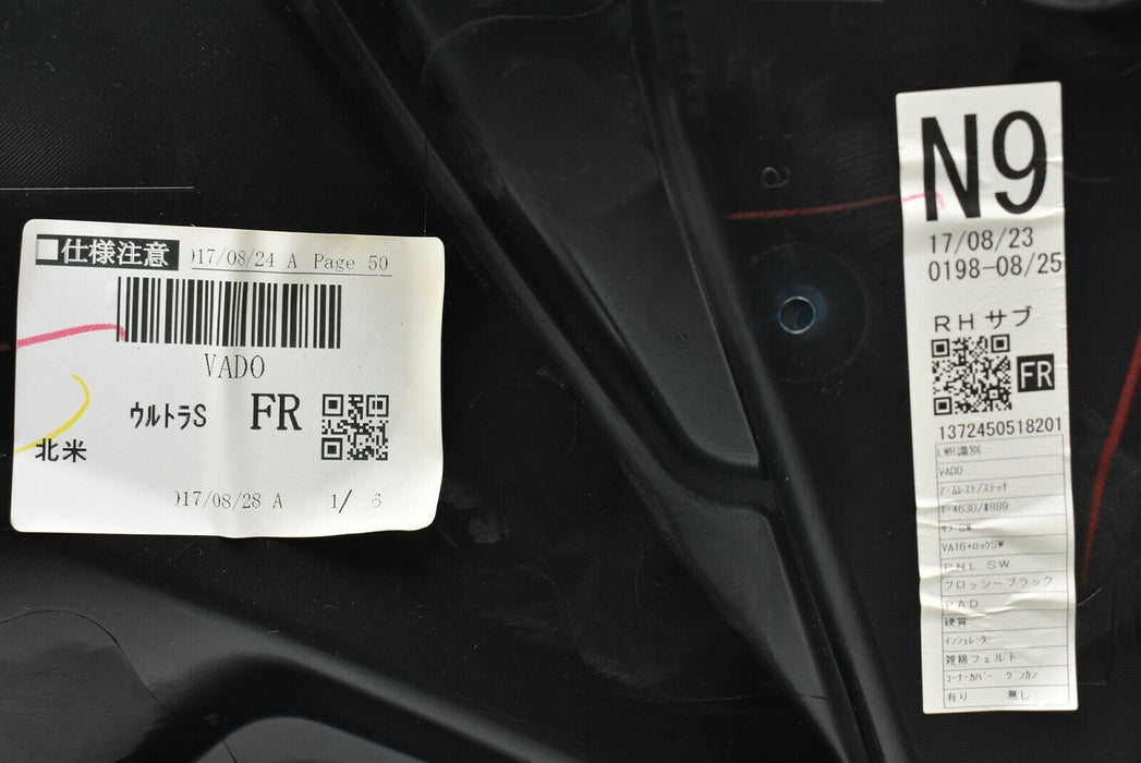 2015-2019 Subaru WRX STI Front Right Door Panel Cover RH Passenger 15-19