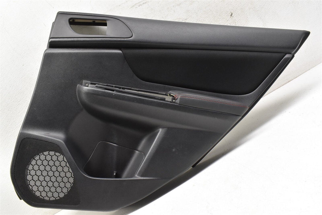 2015-2019 Subaru WRX Rear Right Door Panel Card Passenger RH 15-19