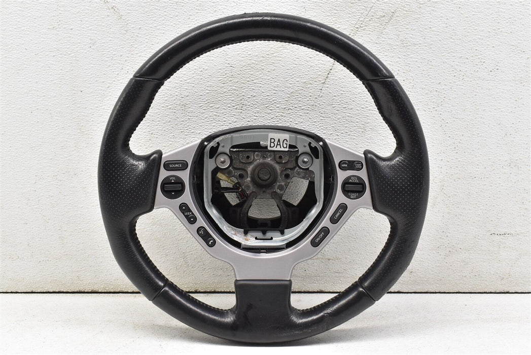 2010-2012 Nissan GT-R Leather Steering Wheel W/ Controls Factory OEM GTR 10-12