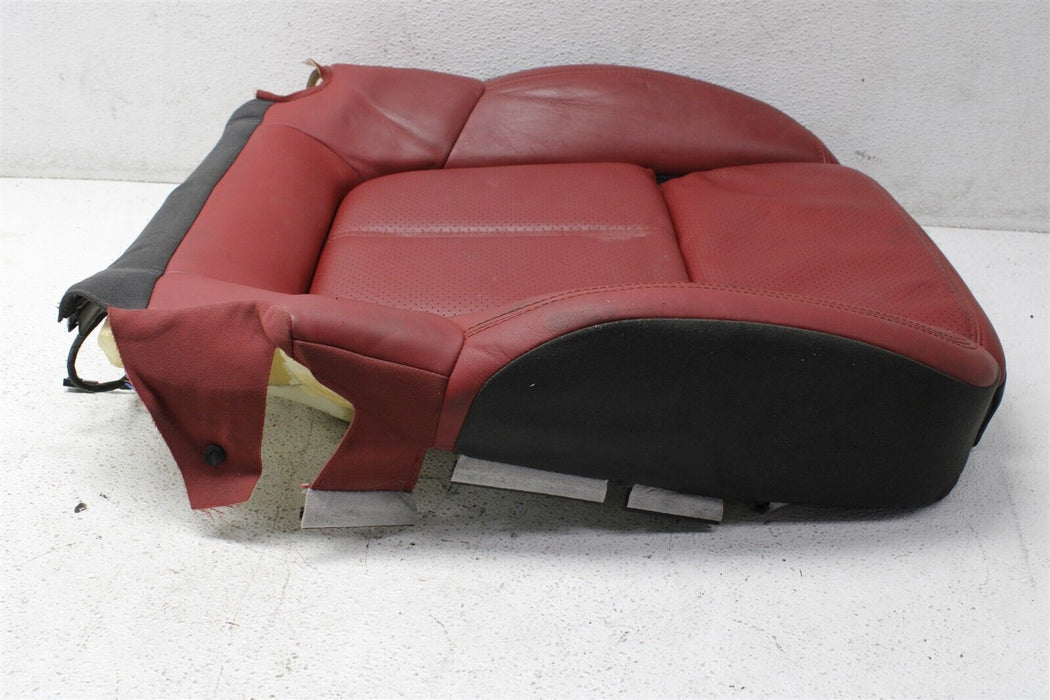 2015-2018 Porsche Macan Front Left Lower Seat Cushion RED OEM 15-18
