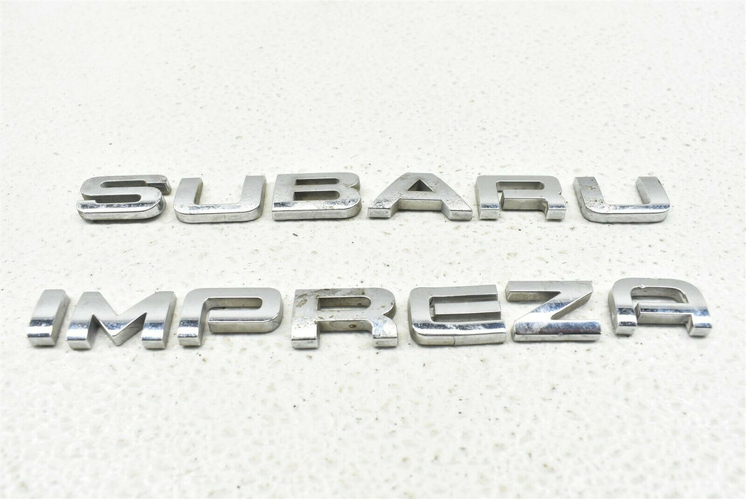2008-2014 Subaru Impreza WRX Emblem Decal 08-14