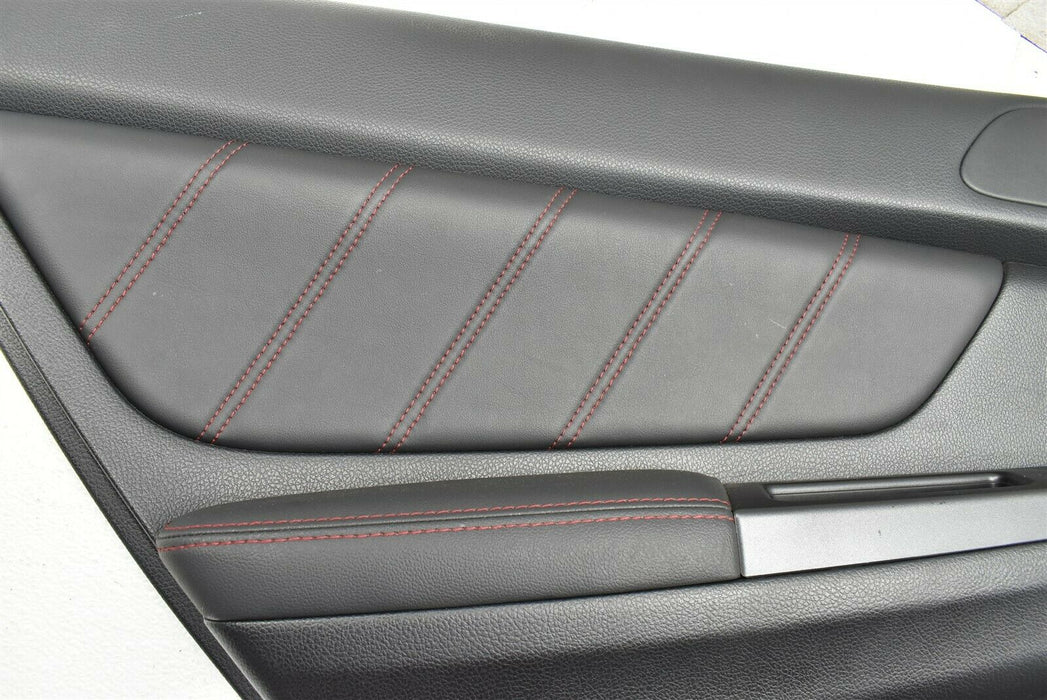 2015-2019 Subaru WRX STI Driver Rear Left Door Panel Cover Trim Assembly 15-19
