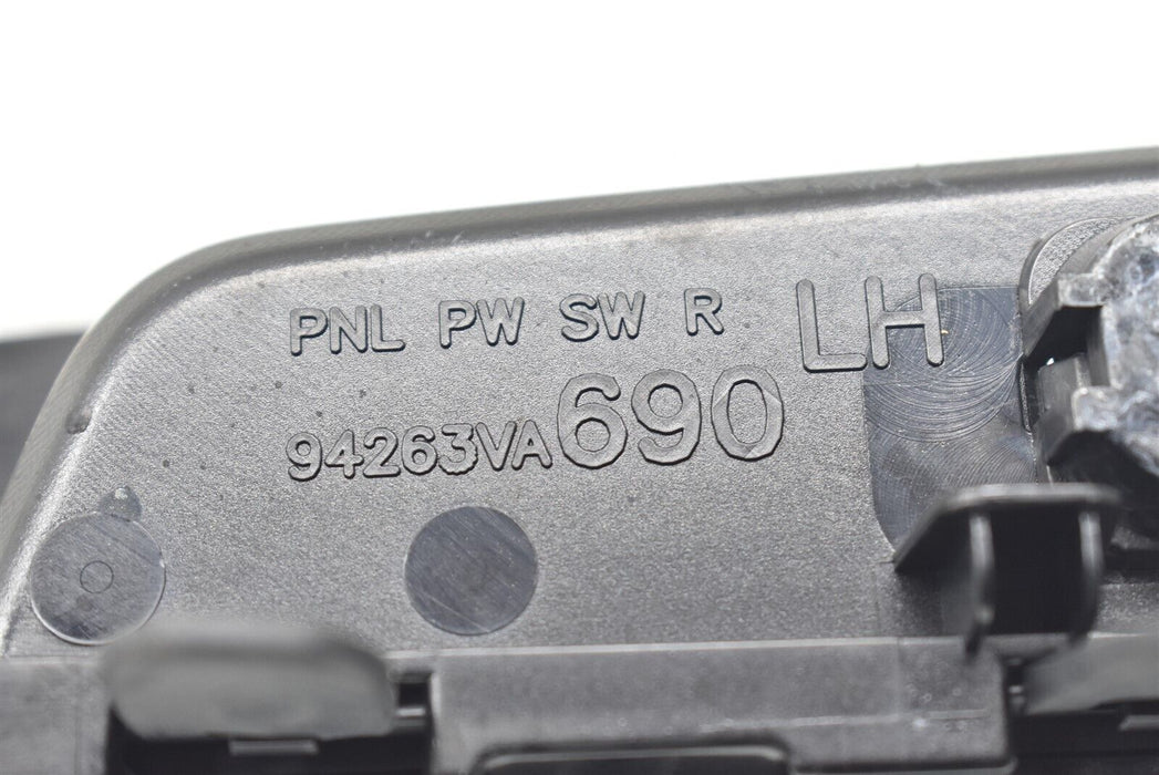 2015-2019 Subaru WRX Rear Driver Left Interior Switch Trim Factory OEM 15-19
