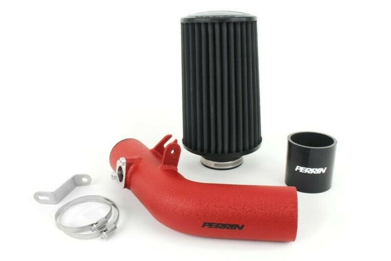 Perrin Performance Cold Air Intake Red for 16-17 STI PSP-INT-322BK