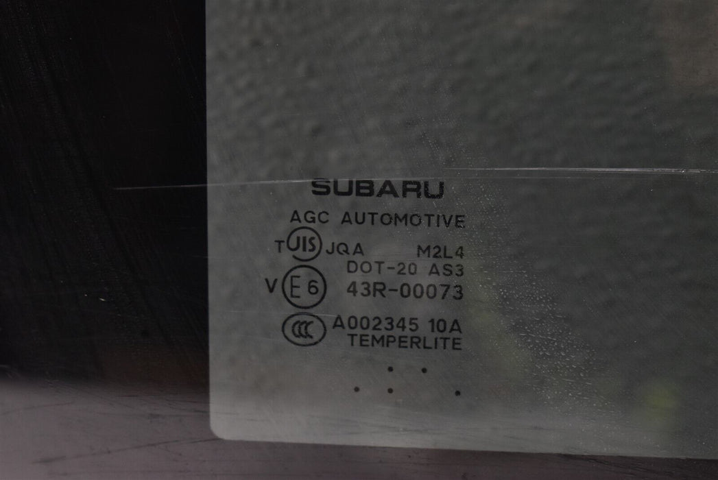 2015-2019 Subaru WRX Moon Roof Glass Window Assembly Factory OEM 15-19