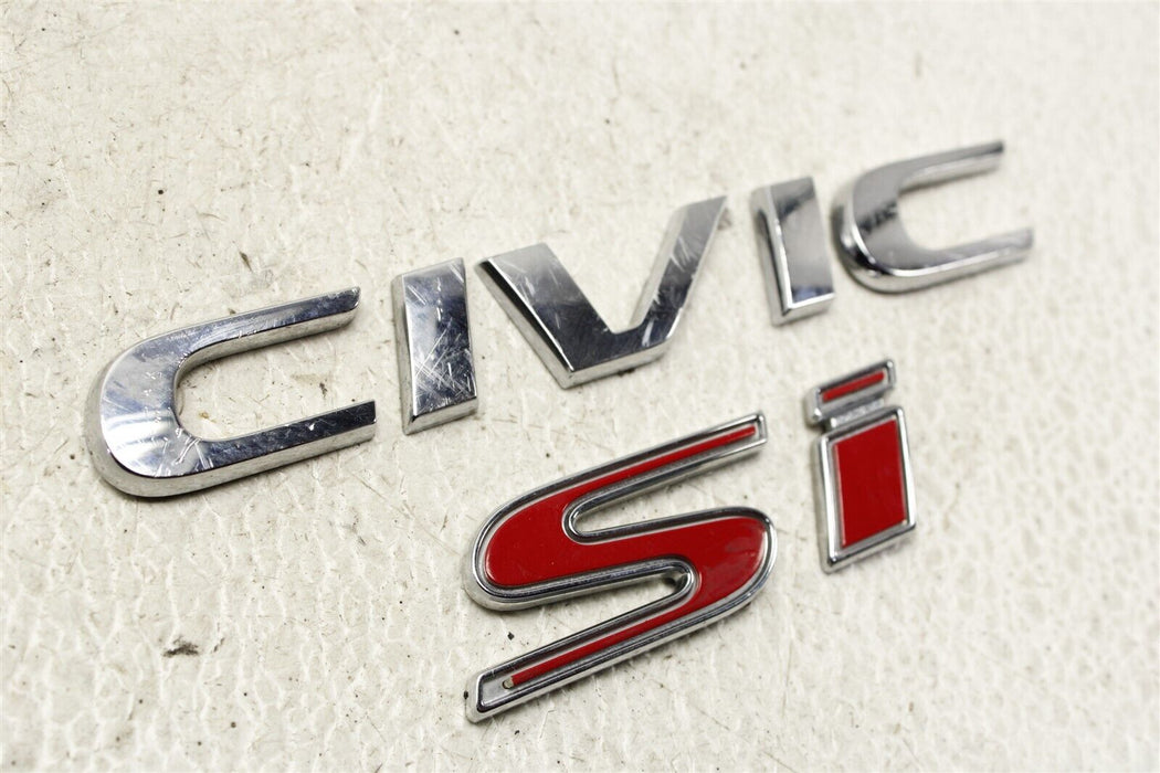 2019 Honda Civic SI Sedan Emblem Badge Logo 16-21