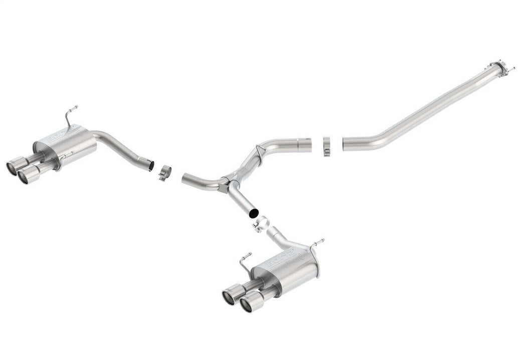 Borla 140418 ATAK Exhaust System Fits 2011-2014 Impreza WRX STI