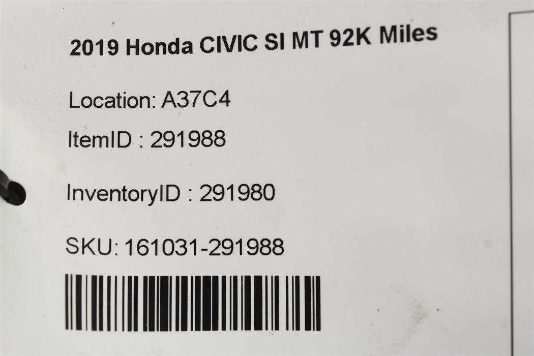 2016-2021 Honda Civic SI Turbocharger Turbo 16-21