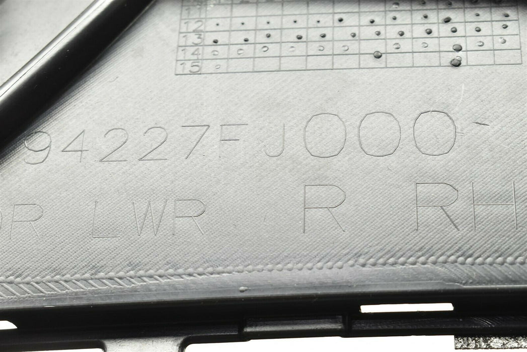 2015-2019 Subaru WRX STI Passenger Rear Right Door Panel Cover Assembly 15-19