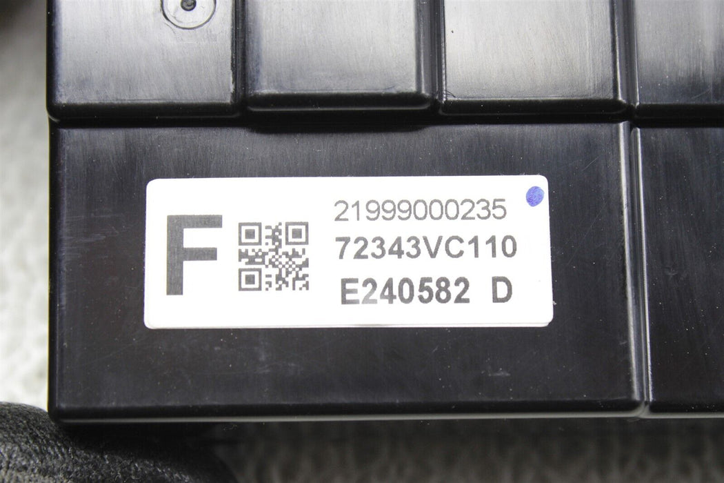 2022-2023 Subaru WRX Heater Cover HVAC Control Module 72343VC110 22-23