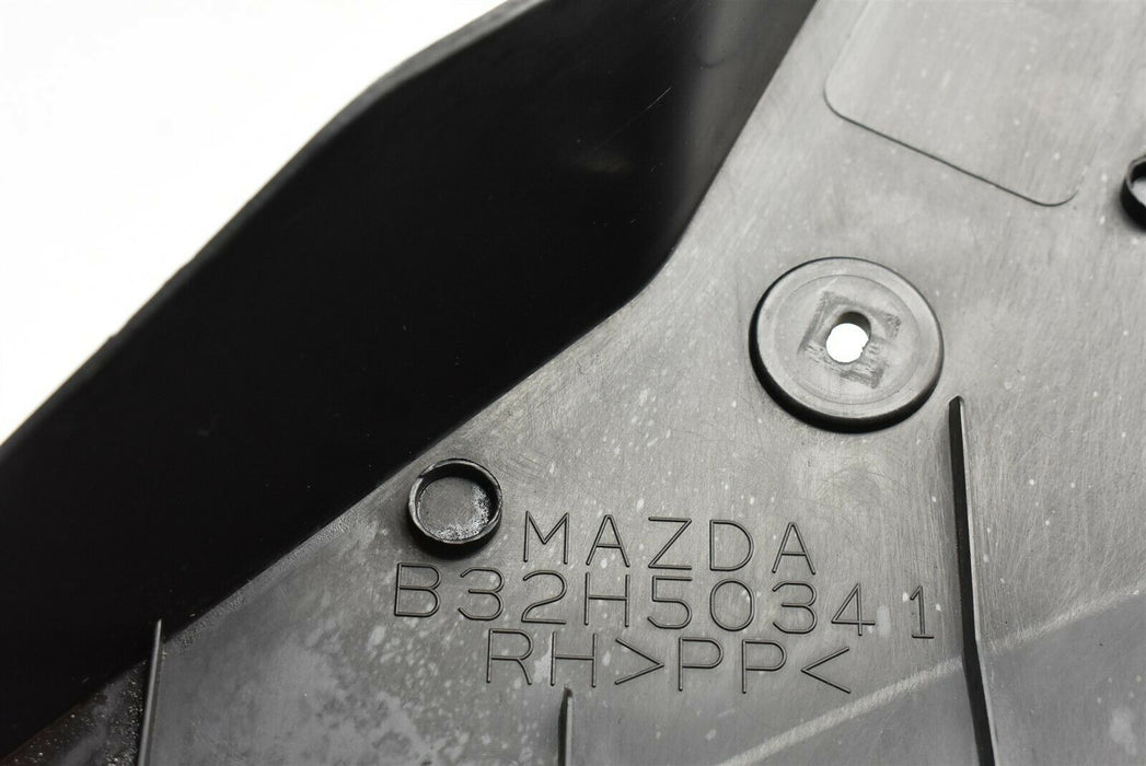 2007-2009 Mazdaspeed3 Right Splash Shield Cover B32H50341 Speed3 MS3 07-09