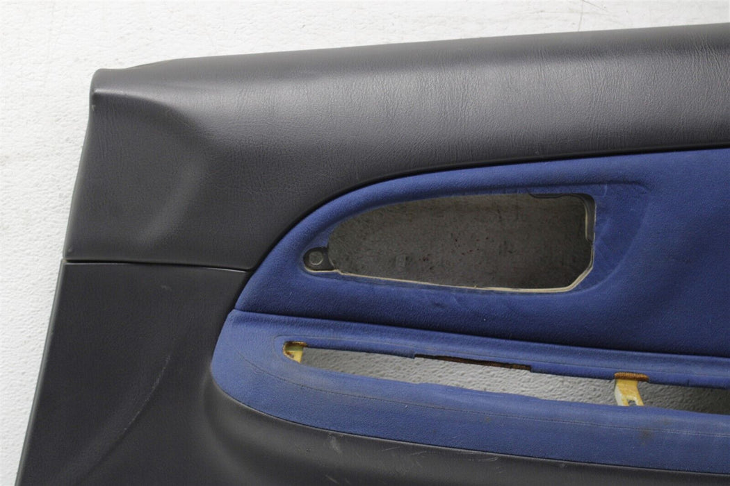 2005-2007 Subaru WRX STI Passenger Front Right Door Panel Card Cover OEM 05-07