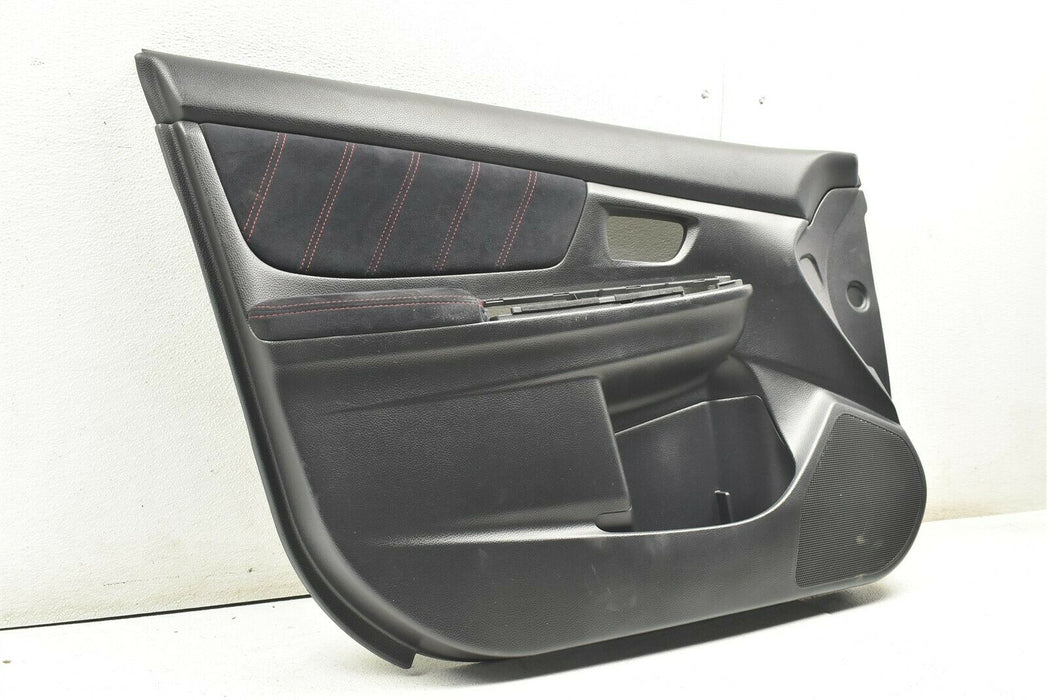 2015-2019 Subaru WRX STI Door Panel Trim Cover Front Left Driver LH OEM 15-19