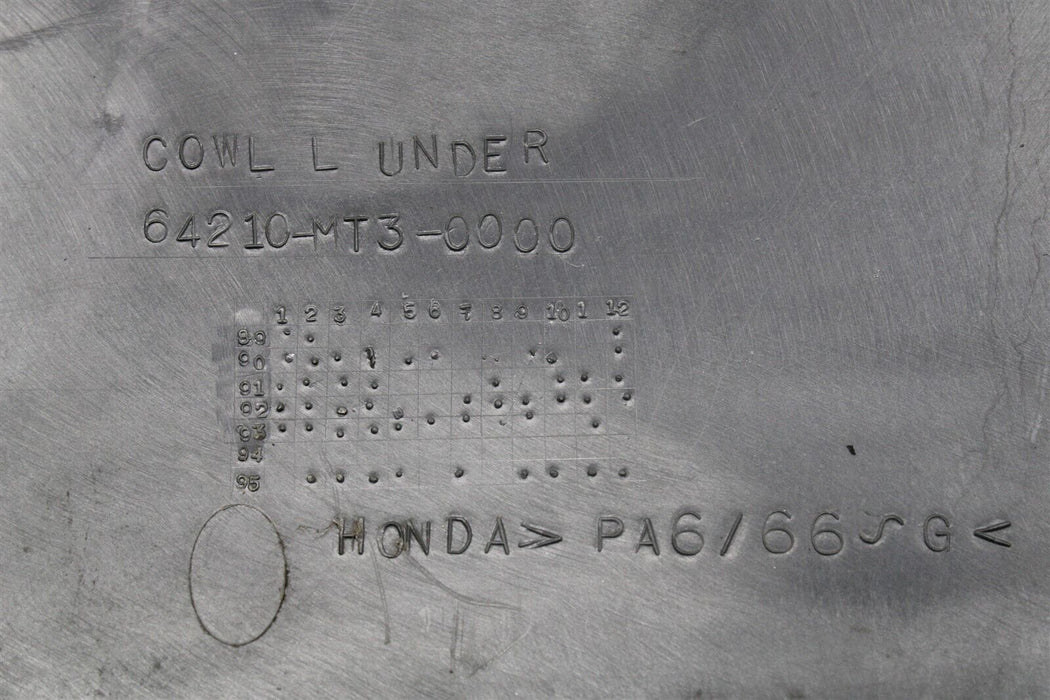1998 Honda ST1100 Left Lower Bottom Belly Side Fairing Cowl 91-03