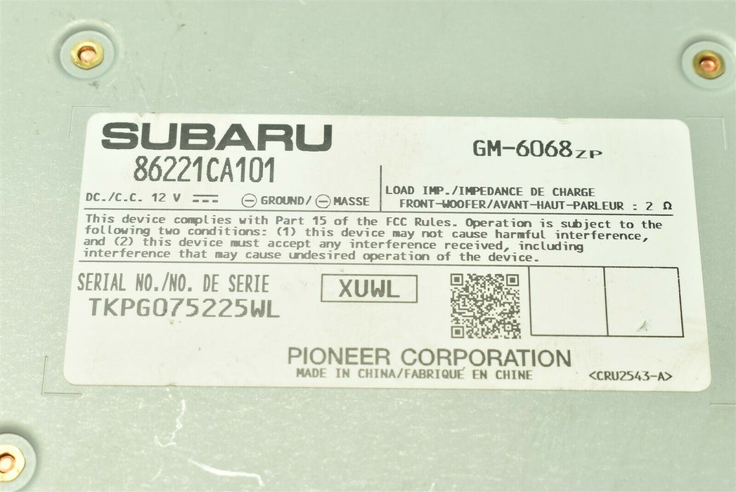 2020 Subaru BRZ Rear Radio Amplifier 86221CA101 2k Miles FR-S 13-20