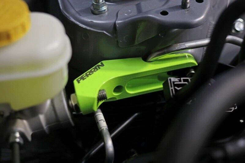 Perrin Master Cylinder Support Brace Neon Yellow for Subaru BRZ and Toyota GR86