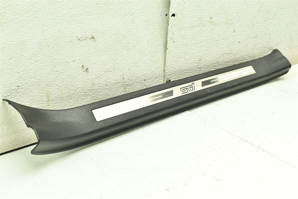 2015-2017 Subaru WRX STI Door Sill Scuff Plate Trim Left Driver LH OEM 15-17