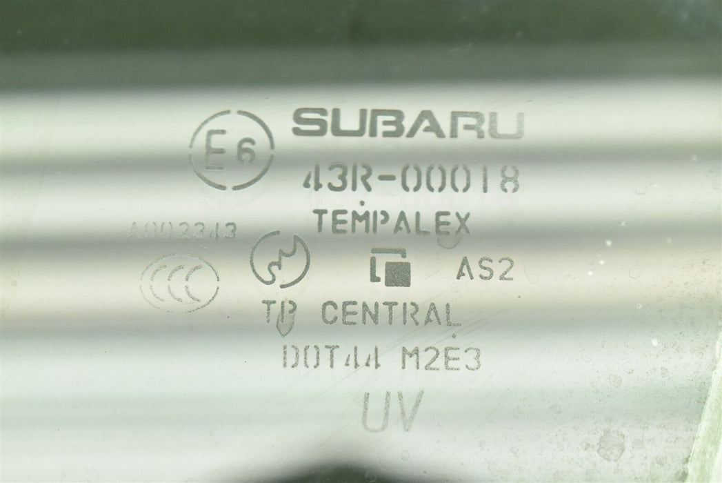 2008-2014 Subaru Impreza WRX Front Left Door Glass LH Driver 08-14