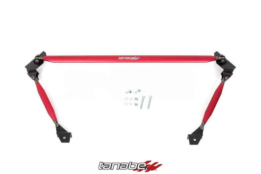 Tanabe Front Strut Tower Bar Plus 4-Point Red TTB205F For 20-21 GR Supra A90