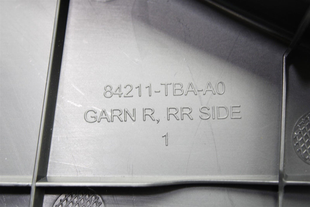 2019 Honda Civic SI Sedan Right Sill Scuff Trim Panel RH 16-21