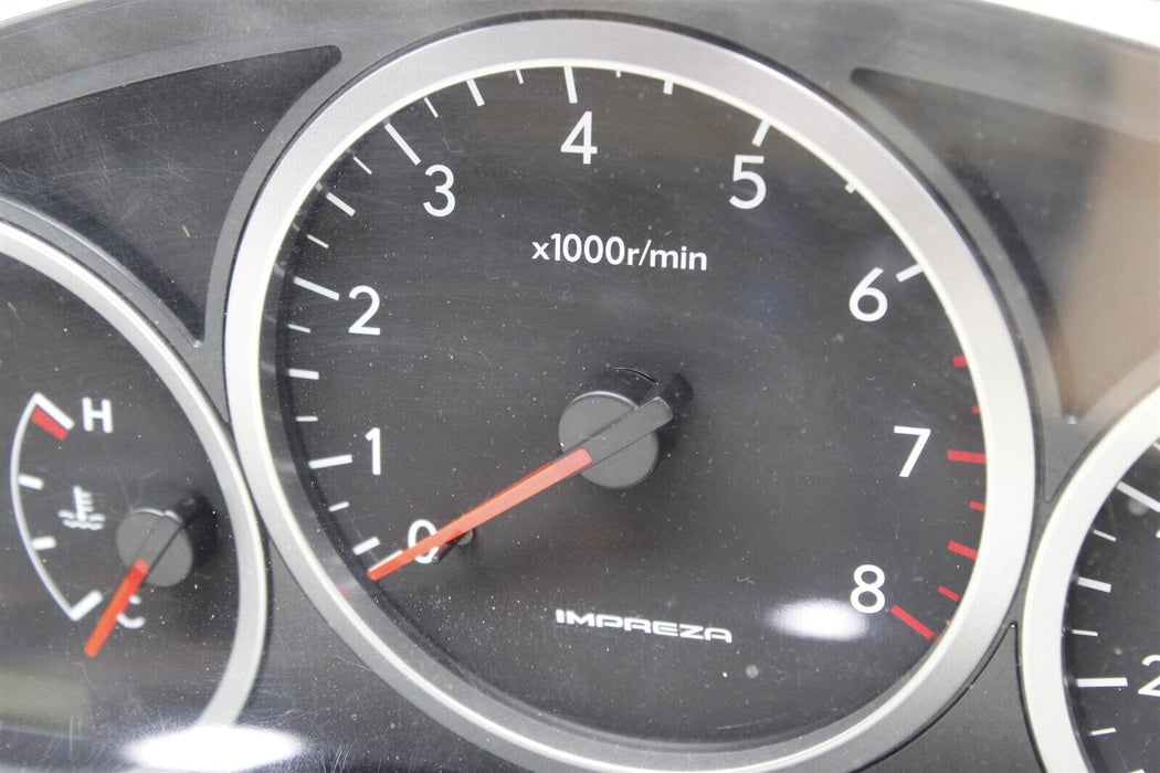 2006 Subaru Impreza WRX Speedometer Gauge Cluster MT 57k BROKEN SPEED GAUGE 06