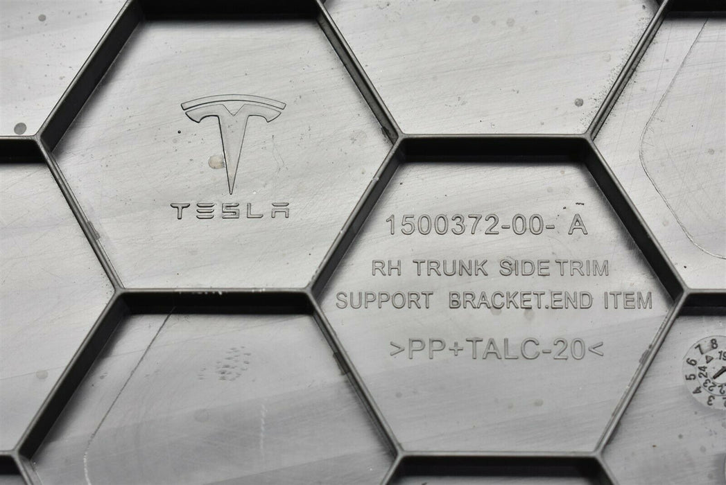 2017-2020 Tesla Model 3 Right Trunk Support Bracket 1500372-00-A OEM 17-20