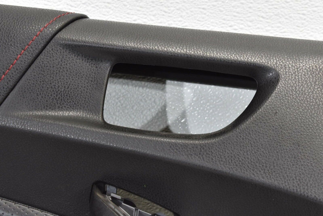13-17 Subaru BRZ Door Panel Cover Trim Card Left LH Driver Scion FRS 2013-2017