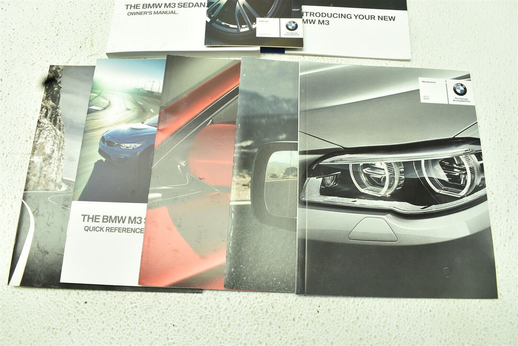 2012-2018 BMW M3 Owners Manual