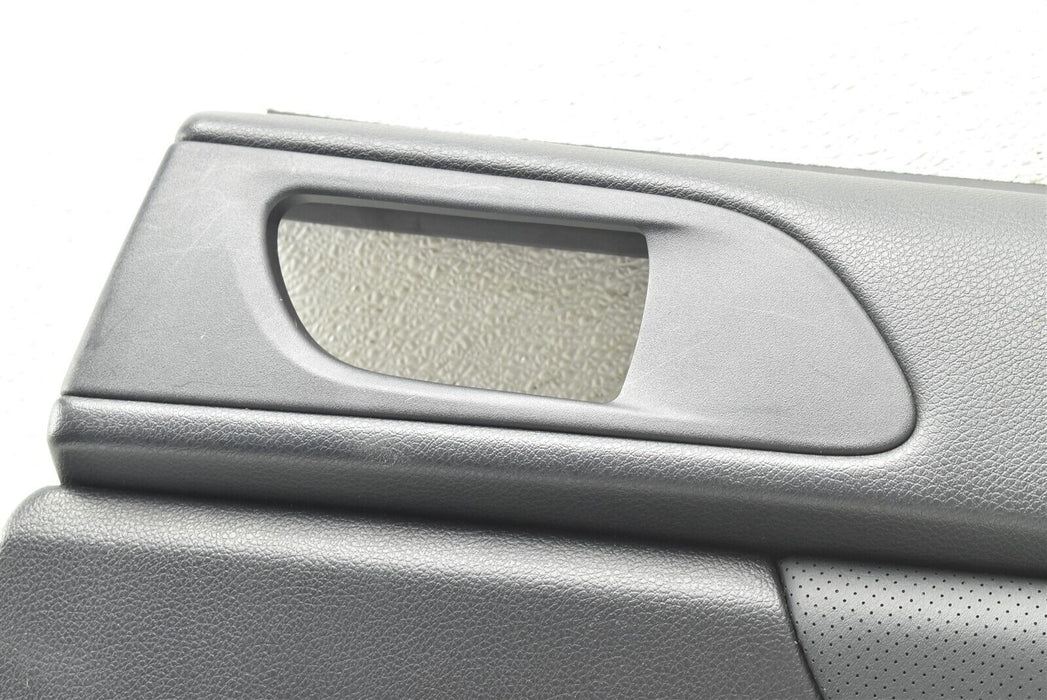 2015-2019 Subaru WRX Rear Right Door Panel Card Cover Interior 15-19