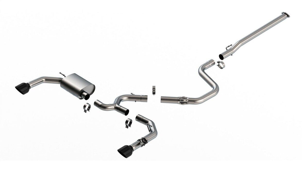 Borla 140925BC S-Type Exhaust System Fits 2022-2023 Hyundai Elantra N 2.0L