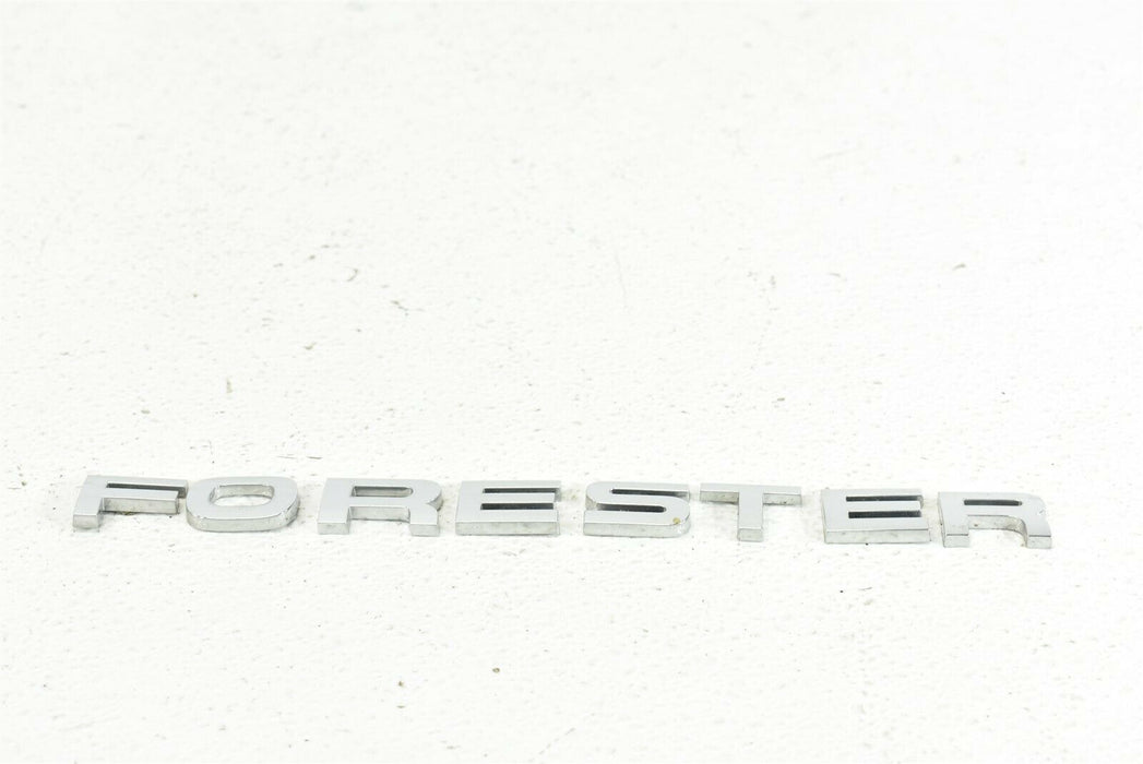 2009-2013 Subaru Forester 2.5X Badge Emblem Logo OEM 09-13
