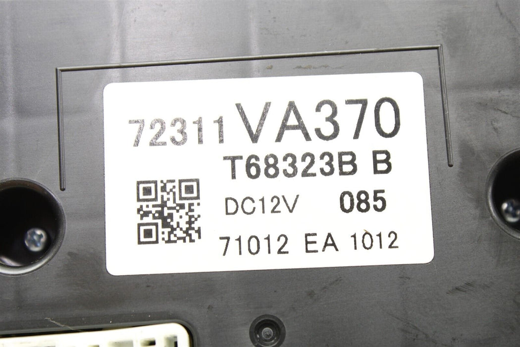 2015-2019 Subaru WRX Climate Control Unit 72311VA370 OEM 15-19