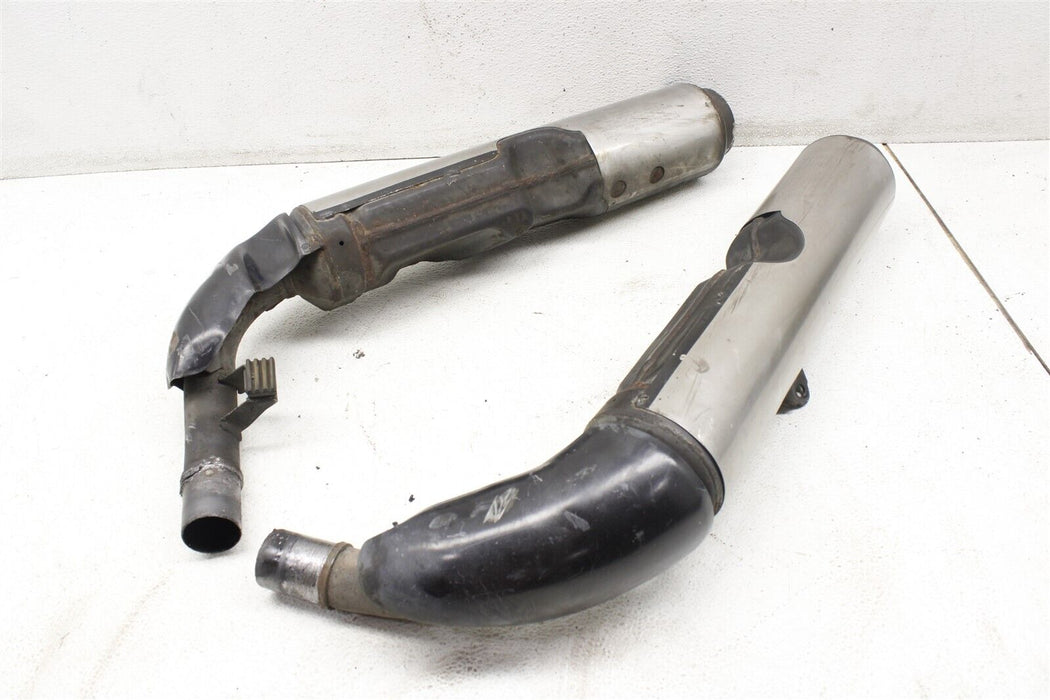 1998 Honda ST1100 Exhaust Muffler Pipe Set Pair Factory OEM 91-03