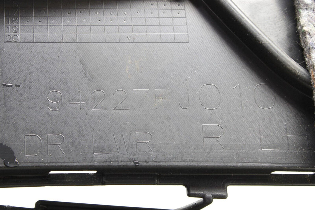 2015-2019 Subaru WRX Rear Driver Left Door Panel Card Cover 94227FJ010 OEM 15-19