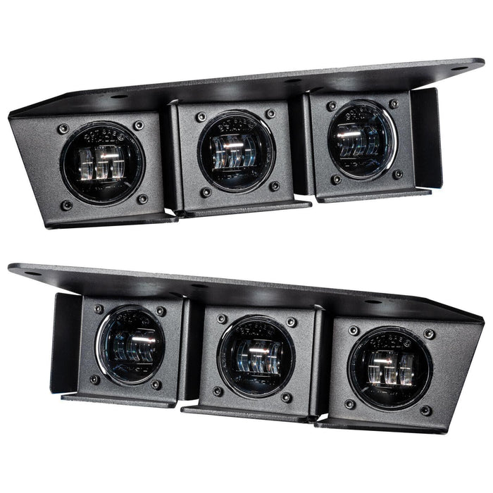 Oracle Lighting Triple LED Fog Light Kit for Ford Bronco Steel Bumper 5890-001