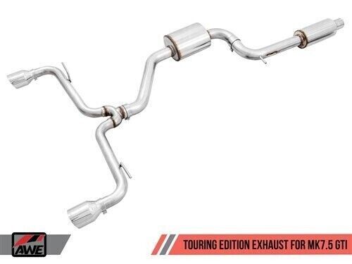 AWE 3015-32096 Tuning for Volkswagen GTI MK7.5 2.0T Touring Exhaust w/Silver