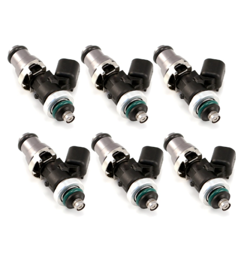 Injector Dynamics 1340cc Injectors 14mm Set Of 6 (Grey) For Nissan GTR (R35)