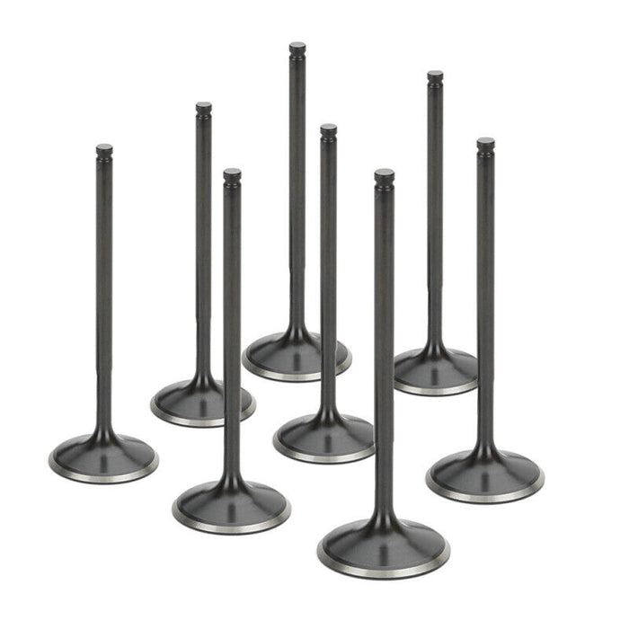 Supertech FIVN-2502D-8 Black Nitrided Intake Valve Set of 8 For Ford