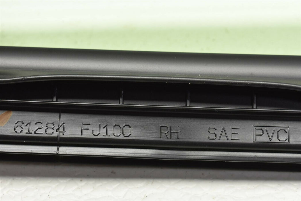 2015-2019 Subaru WRX STI Right Front Door Vent Corner Glass RH 61284FJ100 15-19
