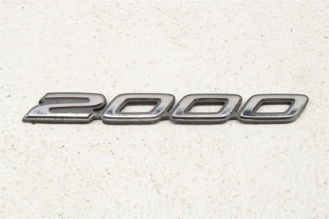 2000-2009 Honda S2000 S2K S2000 Fender Badge Emblem OEM 00-09