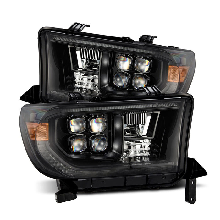 AlphaRex Alpha-Black Nova LED Projector Headlights for 2007-2013 Toyota Tundra