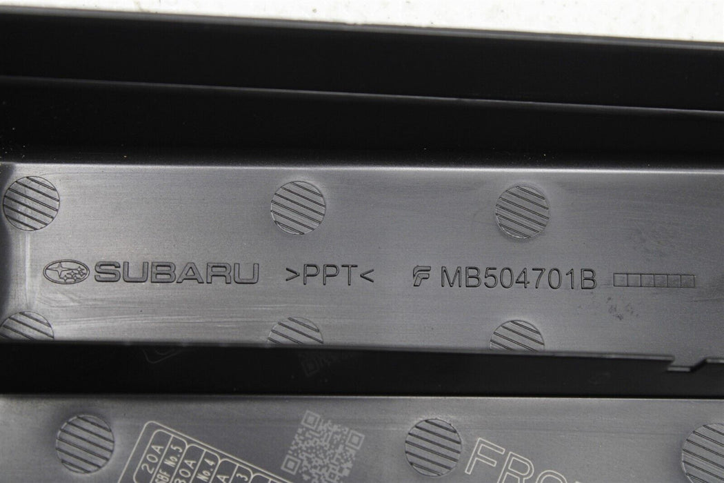 2022-2023 Subaru WRX Fuse Box Cover Tray Lid 22-23