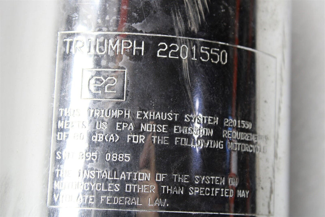 2003 Triumph Thunderbird Muffler Exhaust System Factory OEM 95-03