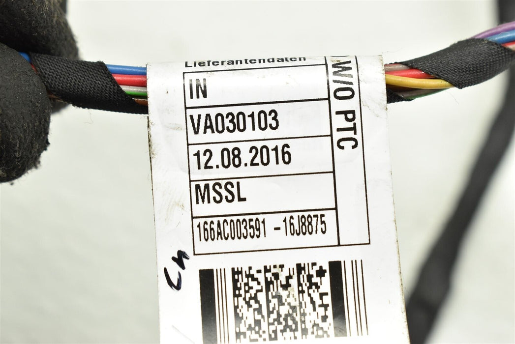2012-2018 BMW M3 Heater Wiring Harness Wires 9229489