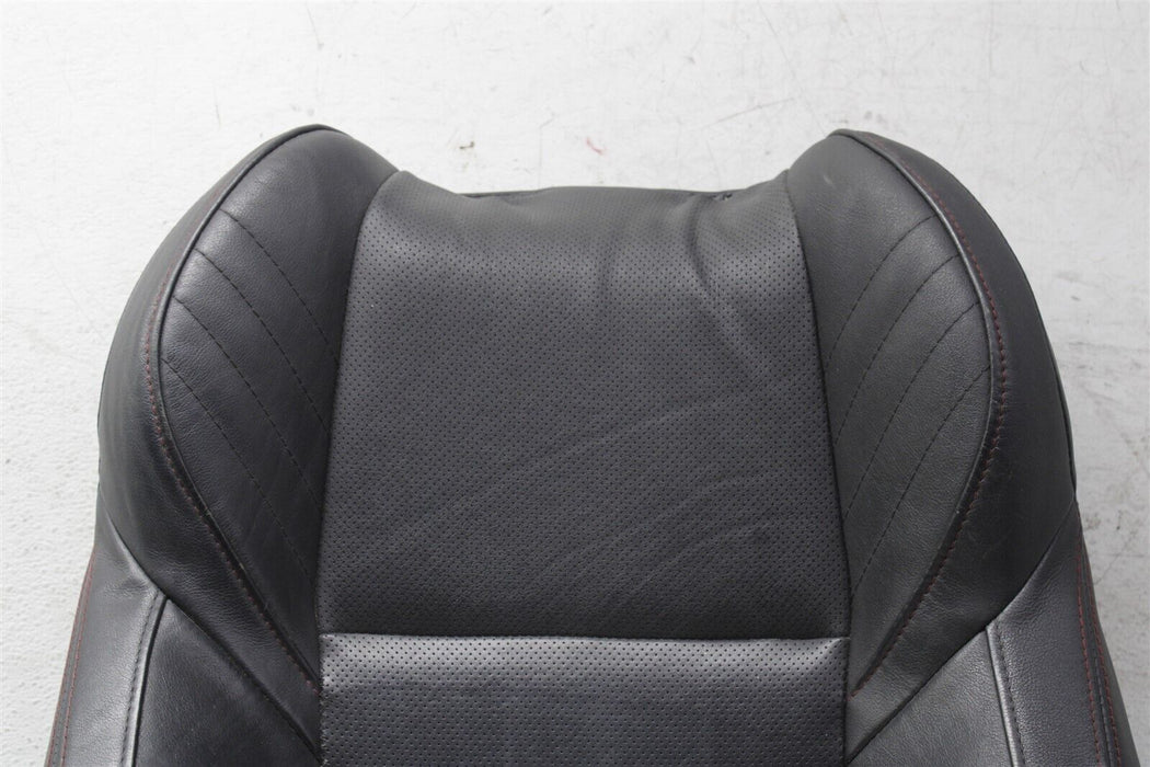 2015 Subaru WRX Driver Left Seat Back Section Leather Limited Style OEM 15-21