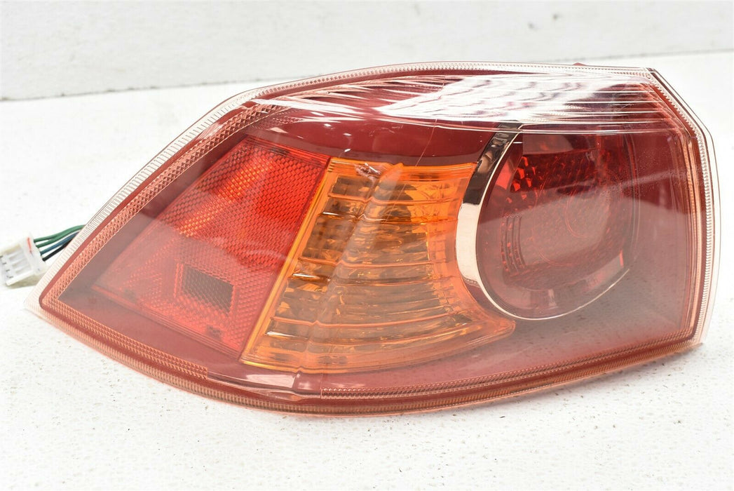 2008-2015 Mitsubishi Evolution X Tail Light Lamp Assembly Left Driver LH 08-15