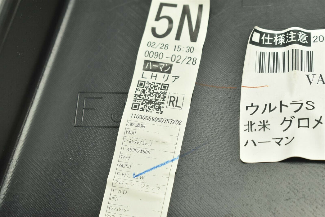 2015-2020 Subaru WRX STI Rear Left Door Panel Card LH 15-20