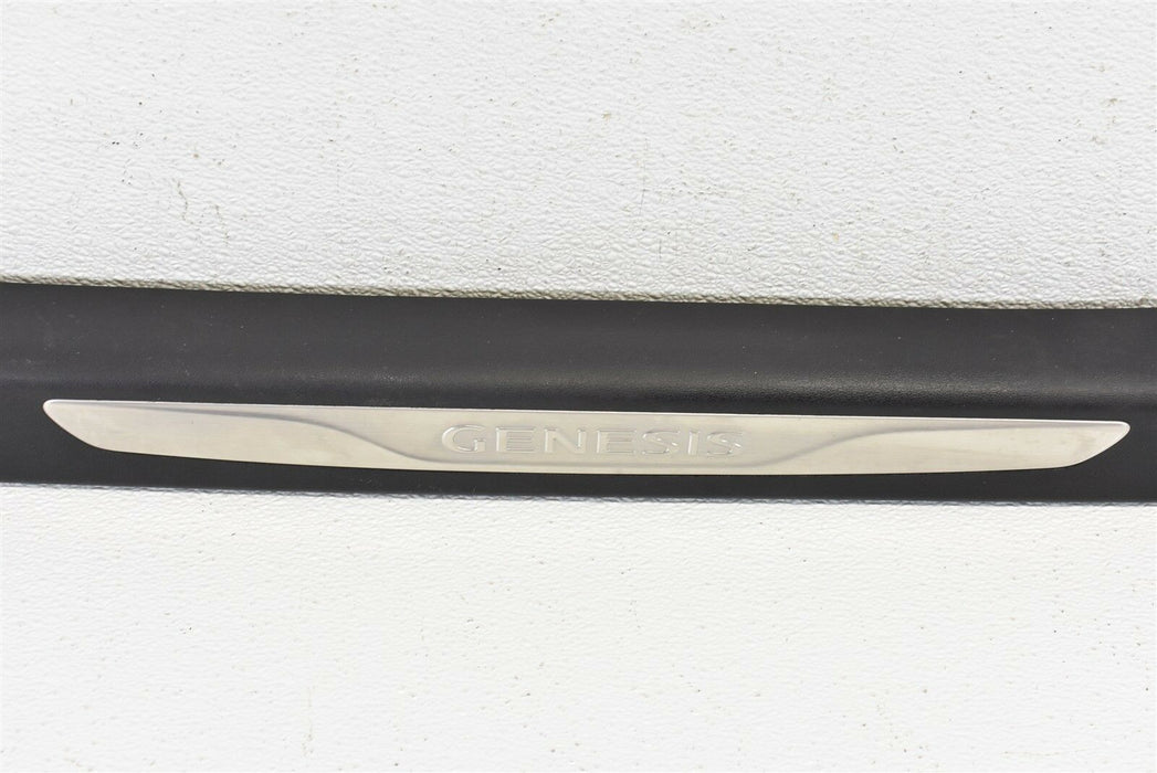 2009-2012 Hyundai Genesis Coupe Door Sill Trim Panel Front Left LH Driver 09-12