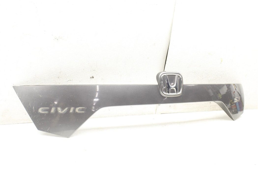2019 Honda Civic SI Sedan Rear Trunk Trim Cover Panel Cover Factory OEM 16-21